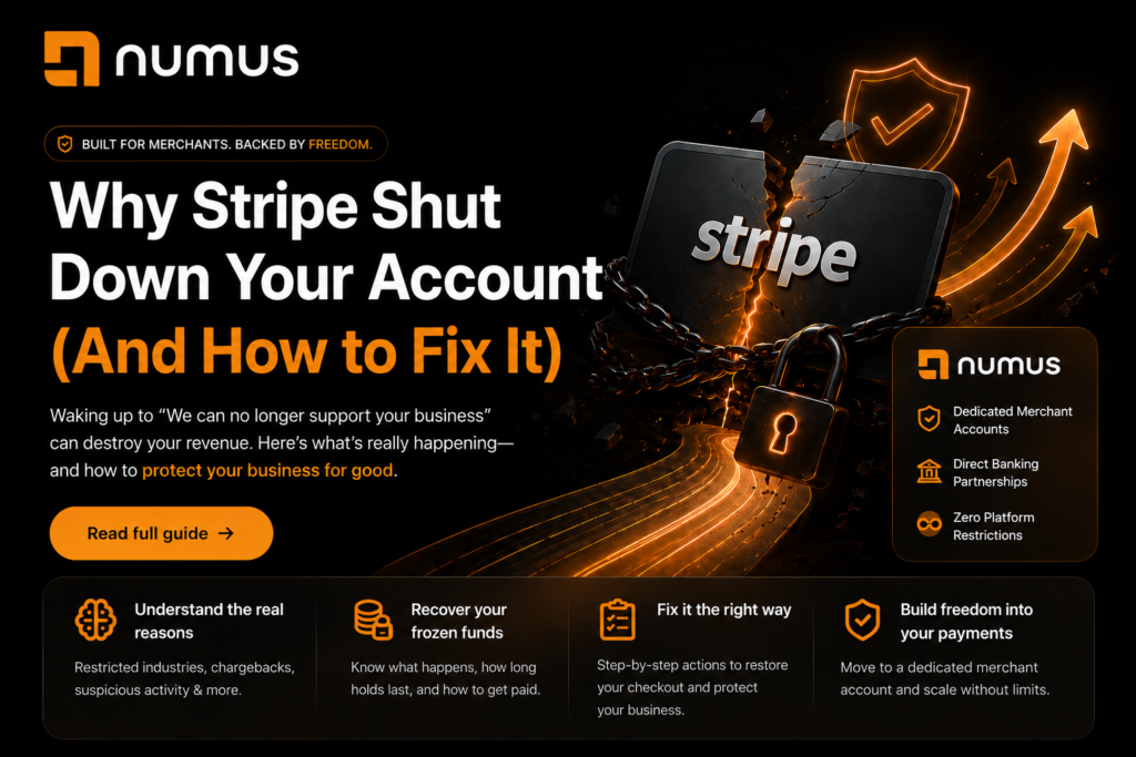 Why Stripe Shut Down Your Account (And How to Fix It)